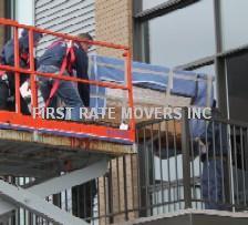 Ottawa Furniture Hoisting with Scissor Lift