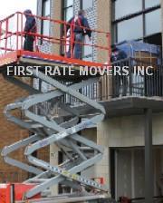 Ottawa Furniture Hoisting with Scissor Lift